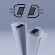 Pareja de imanes verticales R10YOAR1B-TR