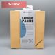 Paño con tratamiento antibacteriano de doble trama: ideal para los cristales de la ducha, garantiza una higiene profunda y sin marcas. Made in Italy