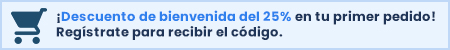 Descuento de bienvenida